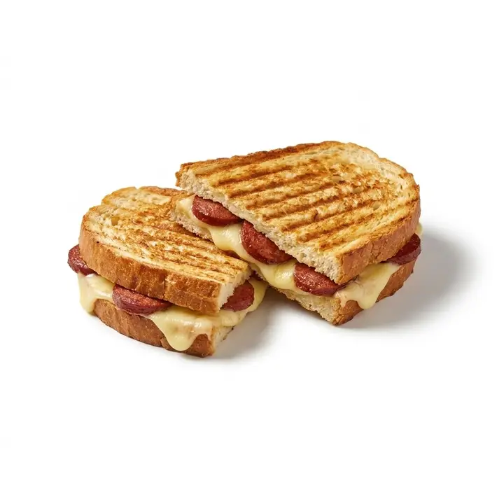 Sucuklu Kaşarlı Tost